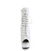 Pleaser - DELIGHT1021 Bottes de plateforme - Blanc Product image
